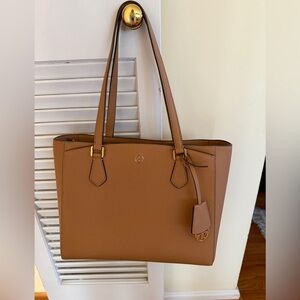 Tory Burch Dark Beige Handbag NWOT
